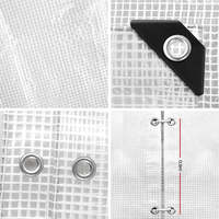 Bâche en PE Bollison, rouleau de bâche/autres tissus en PE transparents/bâches transparentes en HDPE pour couverture