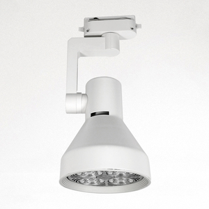 Lumière de piste LED noire à corps noir certifié<span class=keywords><strong>e</strong></span> CE Rohs Saa, PAR30 35W, deux fils, rotative à 360 degrés, <span class=keywords><strong>E</strong></span> 27 pour PAR - Product Image 3