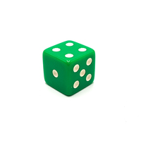 Dés en acrylique D6 multi-tailles (12mm, 16mm, 19mm, 25mm) directement de l'usine, avec logo personnalisé, livraison rapide, échantillon disponible, fournitures pour magasins de jeux
