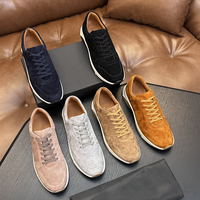 Sneakers de marque de créateur, lacets, semelle légère et souple, chaussures décontractées pour homme, style italien, luxe original