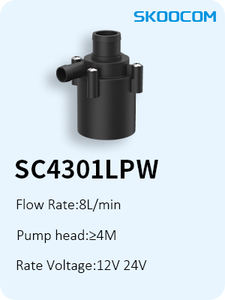 <span class=keywords><strong>Mini</strong></span> <span class=keywords><strong>pompe</strong></span> à eau électrique 12V avec <span class=keywords><strong>pompe</strong></span> à membrane submergée BLDC haute pression Support OEM> 8L/min Flow 4M Head - Product Image 4