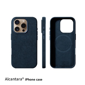 Vente chaude Produits En Cuir Artificiel Téléphone étui pour <span class=keywords><strong>Alcantara</strong></span> pour <span class=keywords><strong>iPhone</strong></span> 16 15 <span class=keywords><strong>14</strong></span> 13 12 <span class=keywords><strong>Pro</strong></span> Max Antichoc Couverture Magnétique - Product Image 1