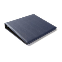 Couverture de carnet rectangulaire en cuir véritable de luxe Yanzhi, logo personnalisé fait main, fabriqué à Guangdong, fournitures de bureau