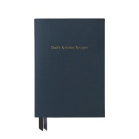 Carnet de notes en cuir noir personnalisé, format A5, couverture rigide, planificateur, écriture, voyage, affaires, école, collège, lignes, cadeaux, carnets de notes