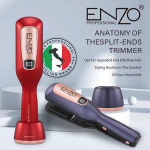 <span class=keywords><strong>ENZO</strong></span> 2026 Tendencia de Venta Caliente Cortador de Puntas Abiertas Recargable, Eliminador Automático de Puntas Abiertas, Herramienta de Estilismo para Cabello Rizado de Mujer - Product Image 4