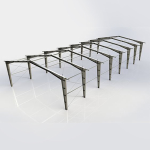 Tùy chỉnh 2-bãi đậu xe không gian Kết Cấu Thép prefab hội thảo xây dựng kho kim loại cho thị trường Châu Phi đã được phê duyệt - Product Image 4