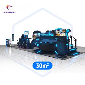 Parc d'attractions de réalité virtuelle, salle d'arcade 9D VR pour aéroport, école et usage éducatif - équipement de jeux vidéo pour aire de jeux intérieure pour enfants - Product Image 2