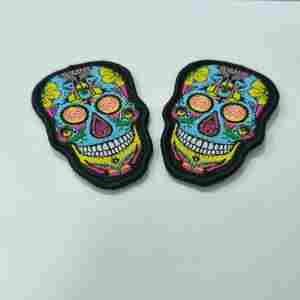 Custom Design Letters Heat Press Embroidered Custom Chenille <strong>Patches</strong> Hats Designer Logo Iron On Custom Embroidered <strong>Patches</strong> - Product Image 6