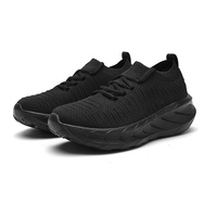 Sepatu Rajut Slip-On Grosir L0017 Bernapas Empuk Ringan Kasual Sneakers OEM ODM
