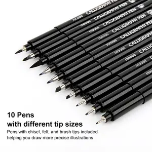Mobee P-625E High Performance Writing Smooth Custom Logo Wholesale Various Types Of Nibs Calligraphy Pen Set