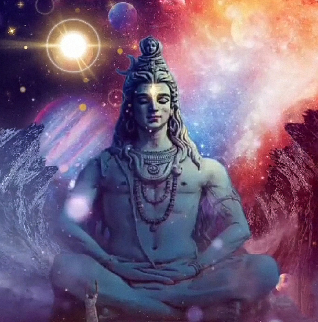 El yapımı Lord Shiva buda boyama çerçeveli tuval duvar sanatı büyük yağlıboya resim