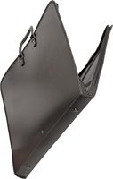 Porte-documents d'art en PU grand format A1 24 x 36 pouces, couverture rigide, classeur à anneaux avec sac de rangement pour peinture, fabriqué en matériau PP durable