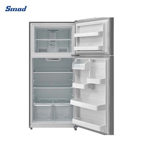 Réfrigérateur à congélateur supérieur de 18 pieds cubes en acier inoxydable, à refroidissement rapide, pour bureau et domicile, en promotion - Product Image 3