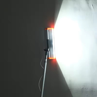 Machine de ponçage et de polissage portative pour murs et sols, avec éclairage spécial pour ponceuse murale, vitesse variable et lumière de ponçage