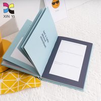 Reliure à spirale à impression personnalisée stratification mate 1200g carnet de notes gris à couverture rigide