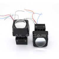 Phare de voiture Bi-LED de 1,5 pouce avec faisceau bas blanc froid 6000K 39W 1195Lm et faisceau haut puissant 43W 2067Lm pour la conversion automobile