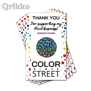 Manufacturer Offer Holographic Scratch Off Sticker Labels Scratch Card Stickers Bulk Custom Pattern Printed