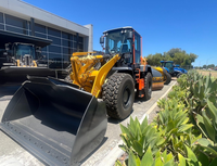 Chargeuse sur pneus 838T 13378 kg avec essieu à glissement limité, forte capacité de franchissement pour accès aux carrières et travaux de manutention de matériaux sur routes