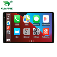 Perangkat Headunit Radio Mobil 10 Inci Double 2Din Android Octa-Core Pemutar DVD Stereo Mobil Layar Sentuh Carplay Android Auto