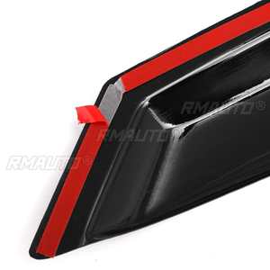 4 deflectores de ventana lateral para coche, visera de ventilación para Hyundai Solaris Ll Sd 2017-2021, protectores contra el viento, sol y lluvia - Product Image 6