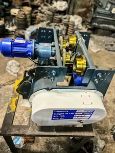 Electric Wire Rope <b>Hoist</b> Electric Wire Rope <b>Hoist</b> 1 Ton 220V 1.5kW Blue Motor Steel Construction IP54 Protection - Product Image 1