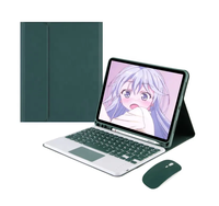 Touchpad-Tastatur hülle für iPad 10.2 8. 9. 10.9 10. Air4 5. Pro11-Abdeckung mit Magic Track pad-Tastaturen Maus kombinationen