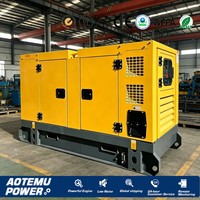 Groupe électrogène monophasé silencieux 16KW 18KW 20KW 25KW 30KW 40KW avec alternateur Leroy Somer, démarrage à distance, ATS, contrôleur DSE7320