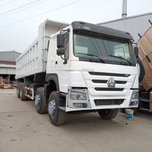 Used Howo 8x4 Heavy <b>Truck</b> Automatic Transmission Diesel Fuel Weichai Engine Euro 4 Emission Standard Left Segment <b>Dump</b> <b>Truck</b> - Product Image 1