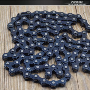 Cadena para bicicleta eléctrica, 98-114 eslabones, Material de hierro, mano de obra fina, para bicicletas eléctricas, bicicletas plegables, bicicletas compartidas - Product Image 2