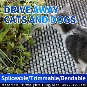 Bandes à pointes réutilisables pour <span class=keywords><strong>jardin</strong></span> domestique – Dissuasion <span class=keywords><strong>anti</strong></span>-chats et chiens – Tapis à picots répulsif contre les animaux nuisibles - Product Image 4