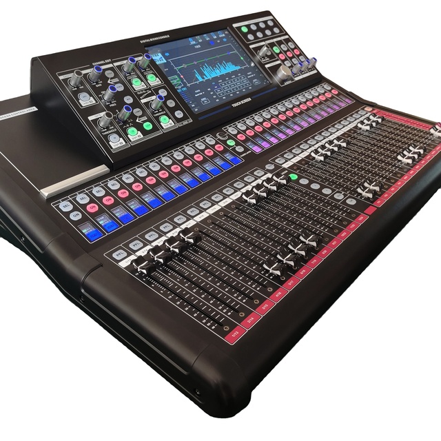 China Hot Selling Digital Mixer Built-in Sound Card MP3,PC Play Music for DJ Show