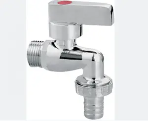 China Manufacturer Plumbing High quality High Pressure full flow collection Brass Chrome Bibcock OEM With Oil, Gas, Water