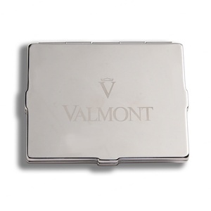 Luxury Design Zinc Alloy Metal Fashion Customized Compact Portable Silver Handheld <b>Mirror</b> - Product Image 4