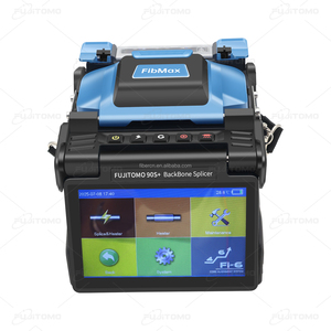 FUJITOMO FSM-90S+ Fibmax FI-6 Soudeuse de Fibre Optique à 6 Moteurs pour Fibres Cœur à Cœur, Compatible Fibre Optique G654E - Product Image 4