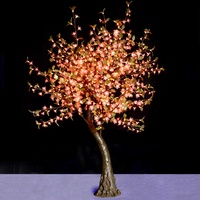 Lampe LED de luxe en forme de cerisier, étanche IP65, 2,5 m, pour décoration extérieure de Noël, Halloween, Nouvel An, Pâques – Vente directe usine