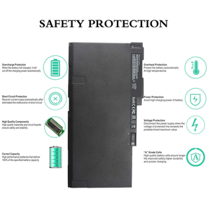 Batterie d'ordinateur portable de remplacement pour HP EliteBook 745 755 840 850 <span class=keywords><strong>G3</strong></span> G4 848 <span class=keywords><strong>G3</strong></span> <span class=keywords><strong>ZBook</strong></span> <span class=keywords><strong>15u</strong></span> <span class=keywords><strong>G3</strong></span> G4 mt42 mt43 T7B32AA (11.4V 46Wh) - Product Image 4