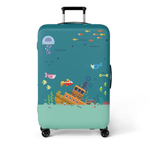 Housse de valise promotionnelle en tissu élastique, résistant à l'eau et écologique, de protection - Product Image 5