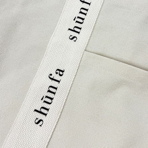 Bolso grande de algodón de lona para compras con logotipo impreso personalizado de playa para estudiantes universitarios de maquillaje portátil de lujo ecológico para mujer - Product Image 6