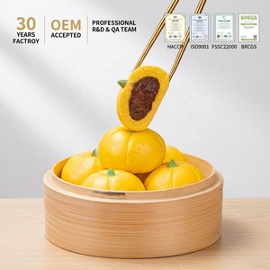 Comida congelada al vapor trigo integral calabaza dulce al vapor dulce textura agradable - Product Image 1