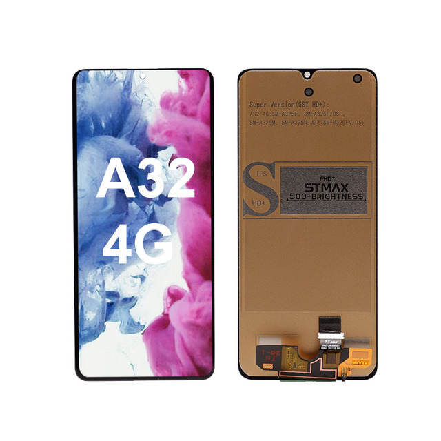 High-Quality TFT Incell LCD Visual Digitizer Touch Screen for Samsung Galaxy A32 4G  6.4Inches 400cd Luminance 6-Month Warranty