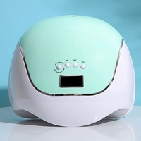 Lampu Kuku UV 120W Laris Manis, 4 Pengaturan Timer, 405nm Panjang Gelombang Ganda, Alas Lepas Pasang, Sensor Inframerah Pintar, Lampu LED UV
