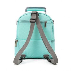 Sac à dos isotherme pour biberons avec compartiment réfrigérant pour pique-niques et rangement des accessoires de tire-lait - Product Image 3
