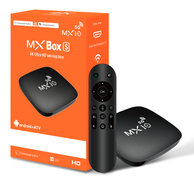 Custom Android Tv BOX Android 13 1GB 8GB Media Player M10 5G Smart TV Box Quad Core 5G WIFI 4K Set-Top Box