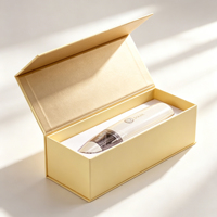 Boîte cadeau rigide pliable magnétique blanche avec logo personnalisé, insert en EVA pour l'emballage de produits électroniques et d'appareils de beauté