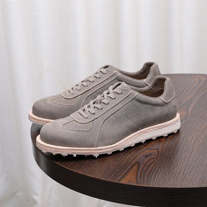 Chaussures Derby décontractées pour hommes <span class=keywords><strong>de</strong></span> style <span class=keywords><strong>vintage</strong></span> en cuir <span class=keywords><strong>de</strong></span> vachette, semelles en caoutchouc antidérapantes, chaussures <span class=keywords><strong>de</strong></span> <span class=keywords><strong>golf</strong></span> respirantes - Product Image 2