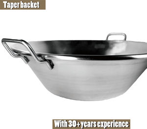 Cazo de Acero Inoxidable Grande de 16 Pulgadas, Resistente, para <span class=keywords><strong>Carnitas</strong></span> y Freír - Product Image 4