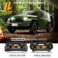 Spidometer Digital Mobil Kustom untuk Jeep Wrangler JL Gladiator J-Max 2018-2023 Instrumen Dasbor Baru oleh RoadNavi