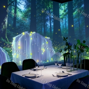 Système de projection murale immersif commercial pour restaurants, hôtels, salles de banquet, événements et salles d'expérience haut de gamme - Product Image 5