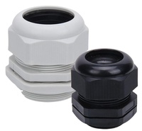 Boîte de câble en Nylon de filetage IP18 PG de haute qualité IP67 connexion presse-étoupe en Nylon M8 M10 M12 M16 M20 M25 M32 M40 accessoires en Nylon