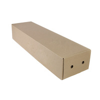 Boîte en papier recyclé pour papier d'emballage de fleurs Long carton mailer fleur boîte d'expédition fleurs